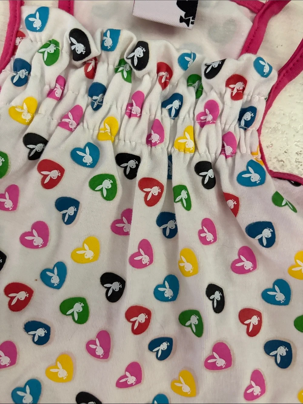 PLAYBOY heart dress for dog